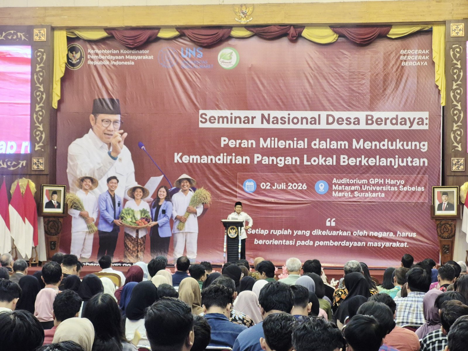 Cak Imin Ajak Mahasiswa Berinovasi demi Kemandirian Pangan