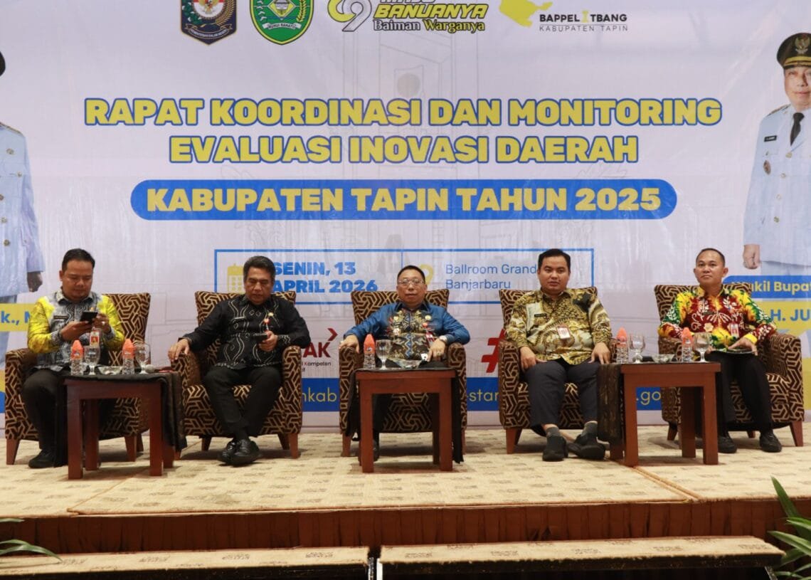 Tapin Coba Pertahanan Predikat Sangat Inovatif 2026