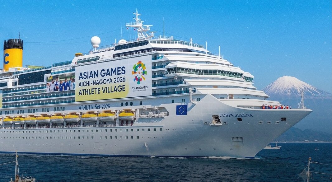Atlet Indonesia Akan Tinggal di Kapal Pesiar Selama Asian Games 2026