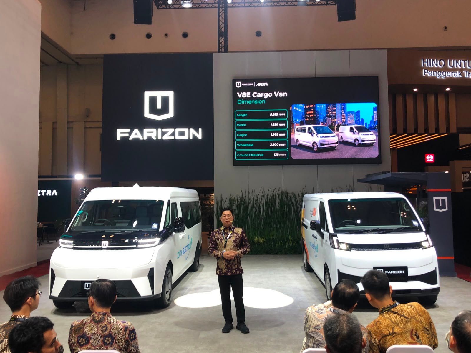 Farizon Luncurkan Empat Kendaraan Niaga Listrik di GIIAS 2026, Harga Mulai Rp 425 Juta