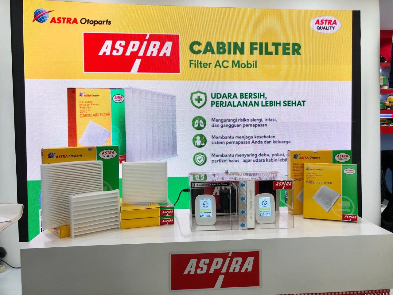 Astra Otoparts Luncurkan Cabin Filter Aspira di GIIAS 2026, Ajak Pengendara Lebih Peduli Kesehatan Kabin Mobil