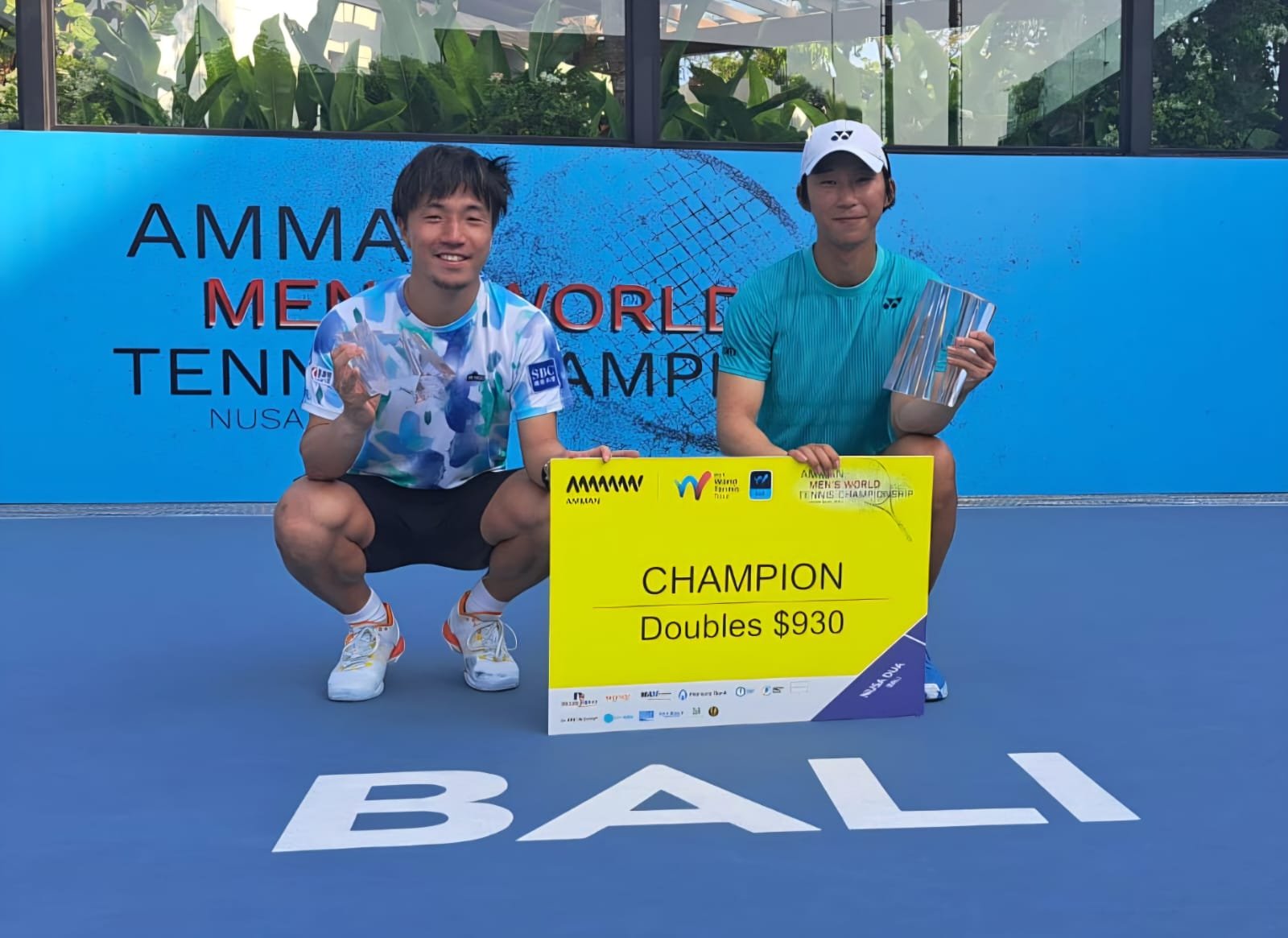 Taisei Ichikawa/Hikaru Shiraishi Rebut Gelar Juara Ganda M-15 Seri 2 Bali