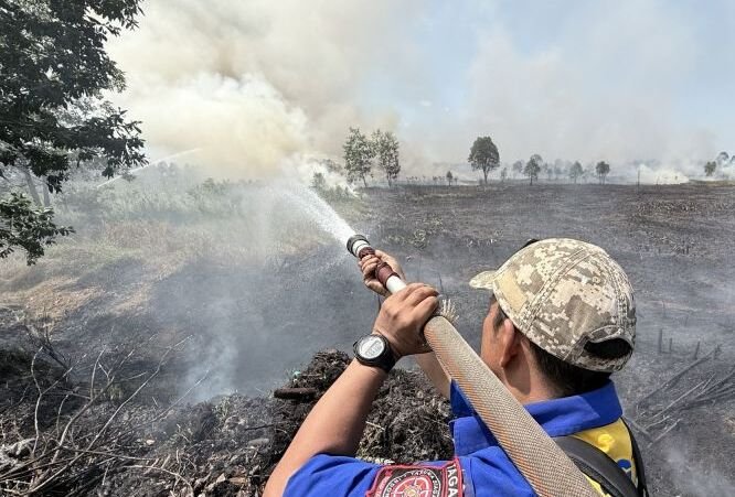 160 Personel Disiagakan Antisipasi Karhutla Kalsel