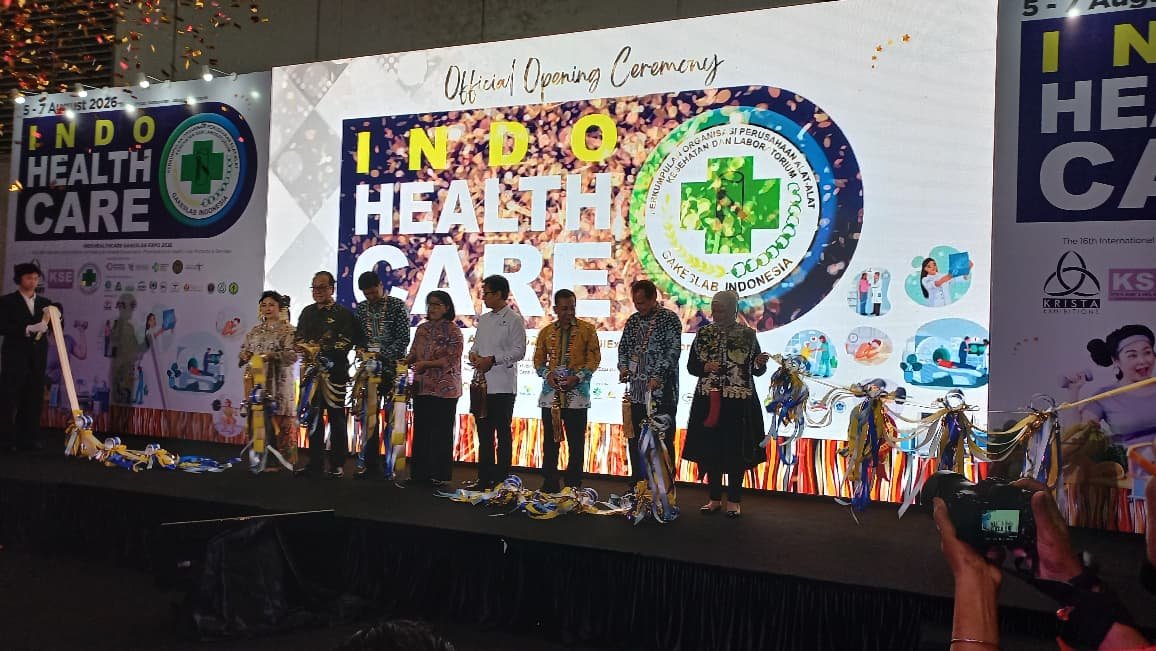 Menkes Buka IndoHealthcare Gakeslab Expo 2026, Diikuti 60 Perusahaan dari 9 Negara