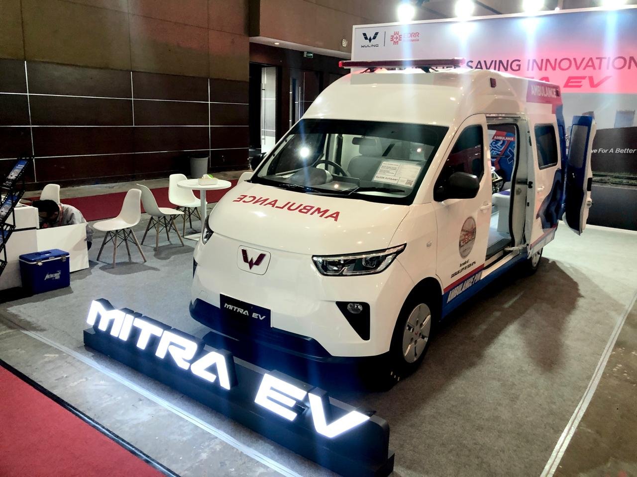 Wuling Mitra EV Disulap Jadi Ambulans di EDRR 2026, Kabin Fungsional dan Perangkat Medis Lengkap