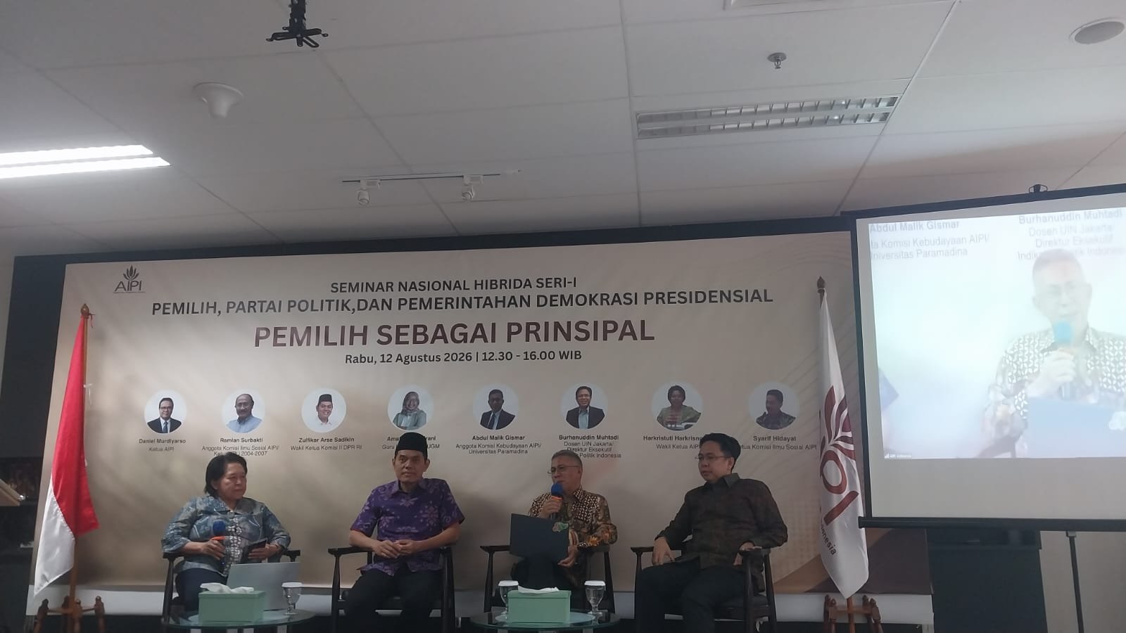 Hak Rakyat Dikorupsi, AIPI Desak Parpol Hentikan Politik Transaksional