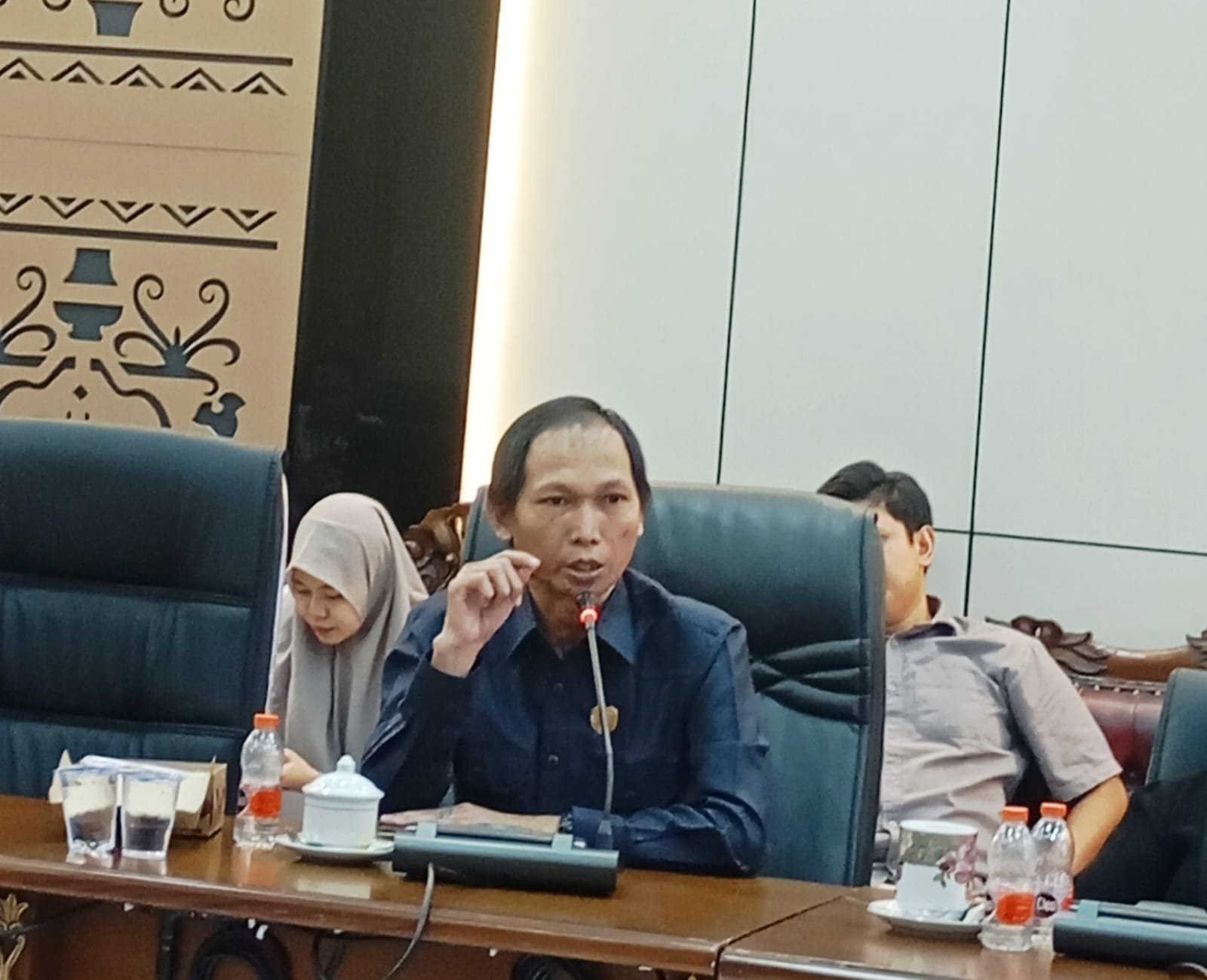 Dewan Barut Patih Herman Minta RSUD Muara Teweh Tingkatkan Perawatan AC Ruangan