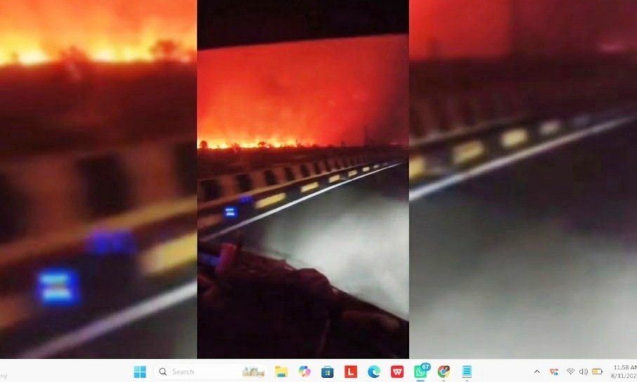 Karhutla Tumbang Nusa Membesar, Pemadaman Udara Tak Maksimal