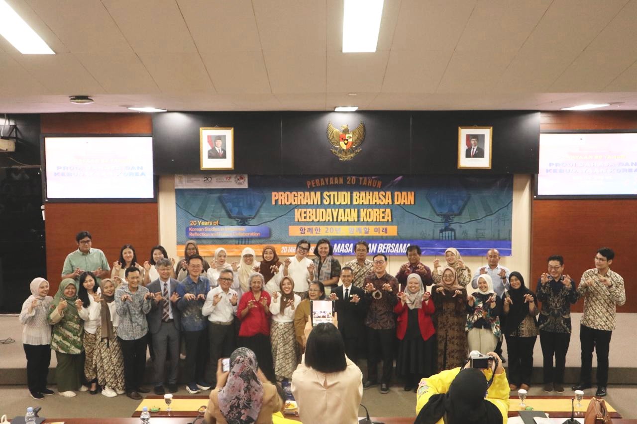 20 Tahun Studi Korea UI, Perkuat Jembatan Akademik hingga Dunia Industri