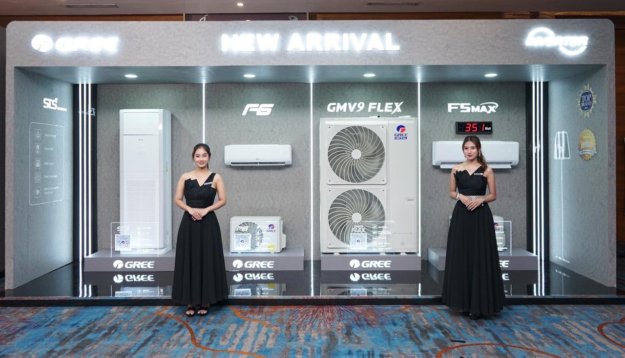 GREE Rilis 4 AC Baru di Indonesia, Ada Inverter hingga VRF 104 HP