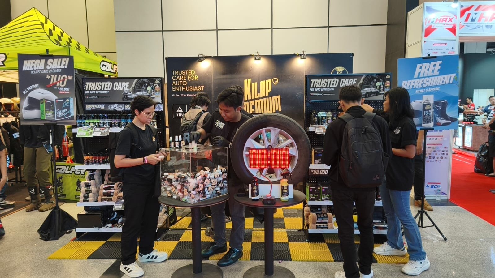 Kilap Premium Tebar Promo di IMHAX 2026, Helmet Care Cuma Dibanderol Rp90 Ribuan