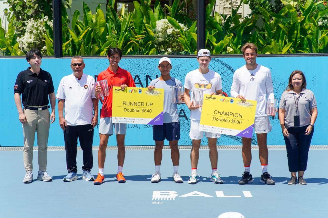 Rafalentino/Ethan Harus Puas Jadi Runner-up Seri 4 ITF M-15 Amman 2026