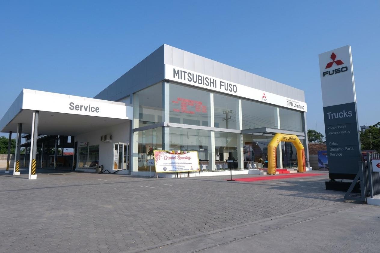Mitsubishi Fuso Buka Diler Baru di Lampung, Perkuat Layanan Jalur Logistik Sumatra