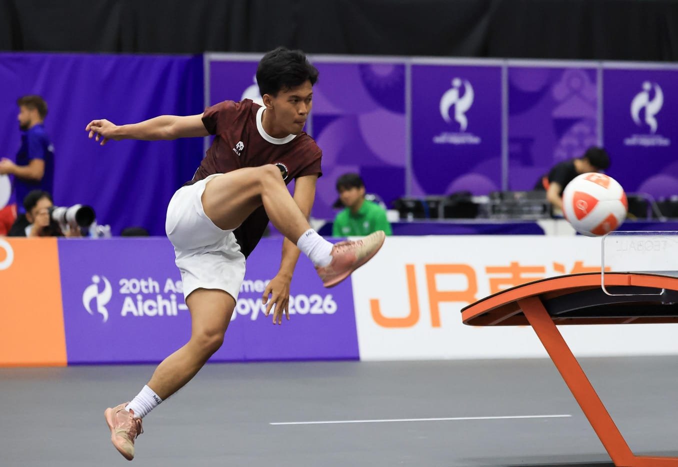 Yoga Ardika Bawa Teqball Indonesia Cetak Sejarah di Asian Games 2026