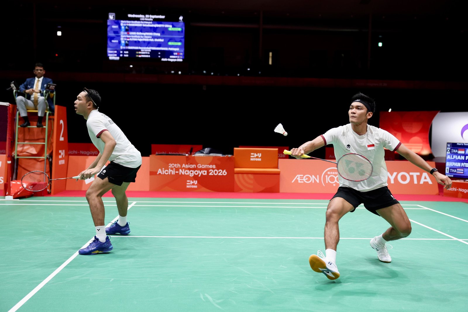 Taklukkan Thailand 3-1, Indonesia Tantang China di Final Asian Games 2026