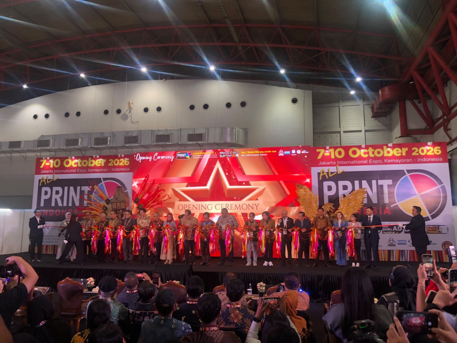 ALLPrint Indonesia 2026 Resmi Dibuka, 400 Peserta Pamerkan Teknologi Percetakan