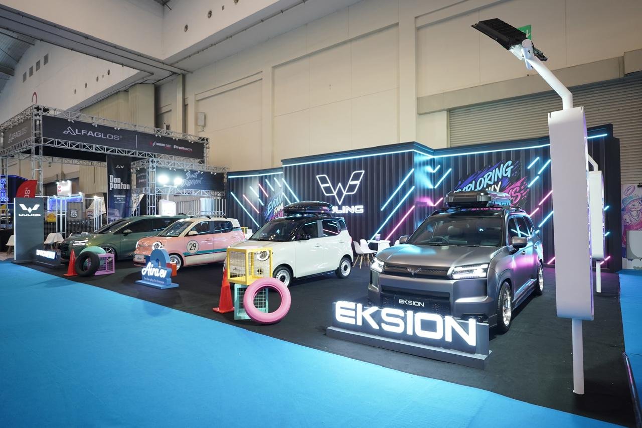 Wuling Pamer Darion, Eksion, dan Aira ev Modifikasi di IMX 2026, Ada Promo Rp5 Juta