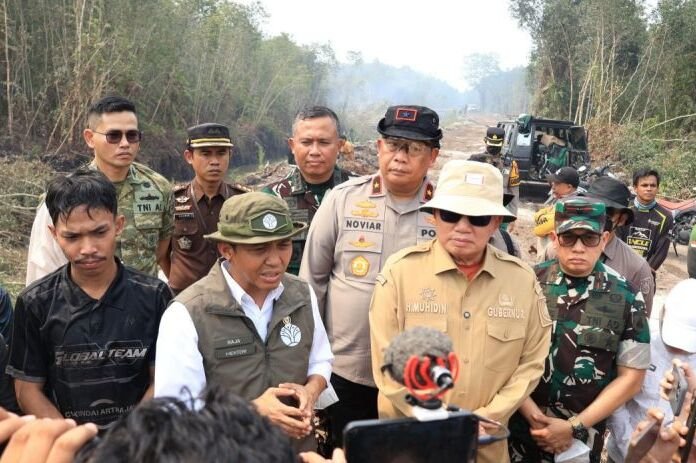 Menhut Fokuskan Pemadaman Karhutla di 4 Titik TN Tanjung Puting