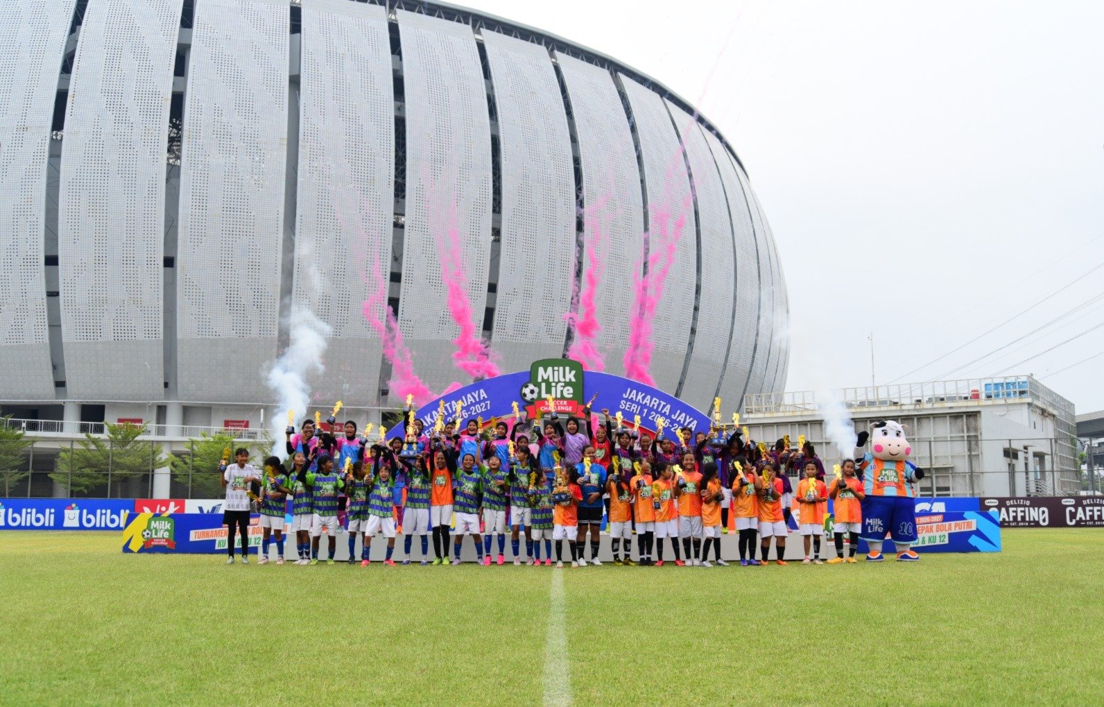Dua Juara Baru Warnai MilkLife Soccer Challenge Jakarta Jaya Seri 1 2026-2027