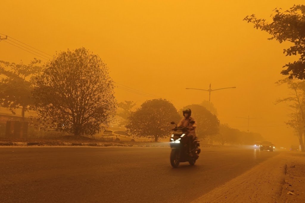 Bara Gambut Masih Membayangi Kalimantan, 147 Hotspot Terdeteksi di Indonesia